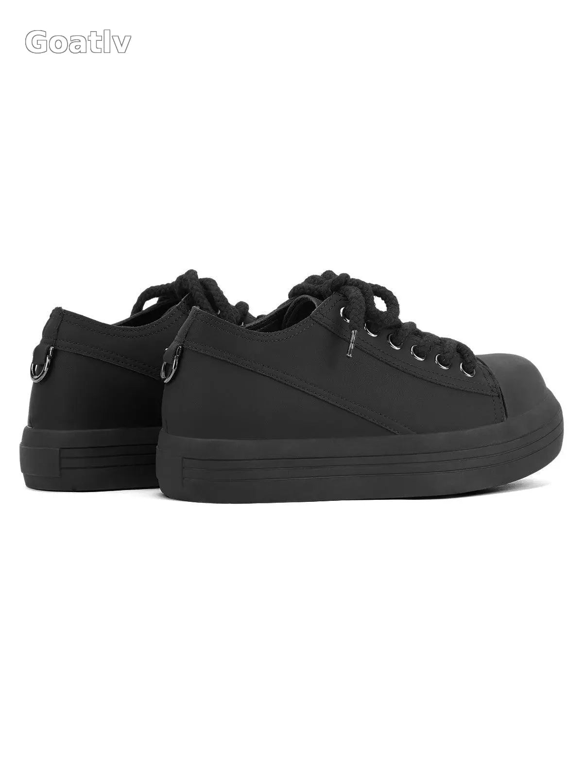 Sneakerhub Retro Round Toe Casual Shoes - Goatlv