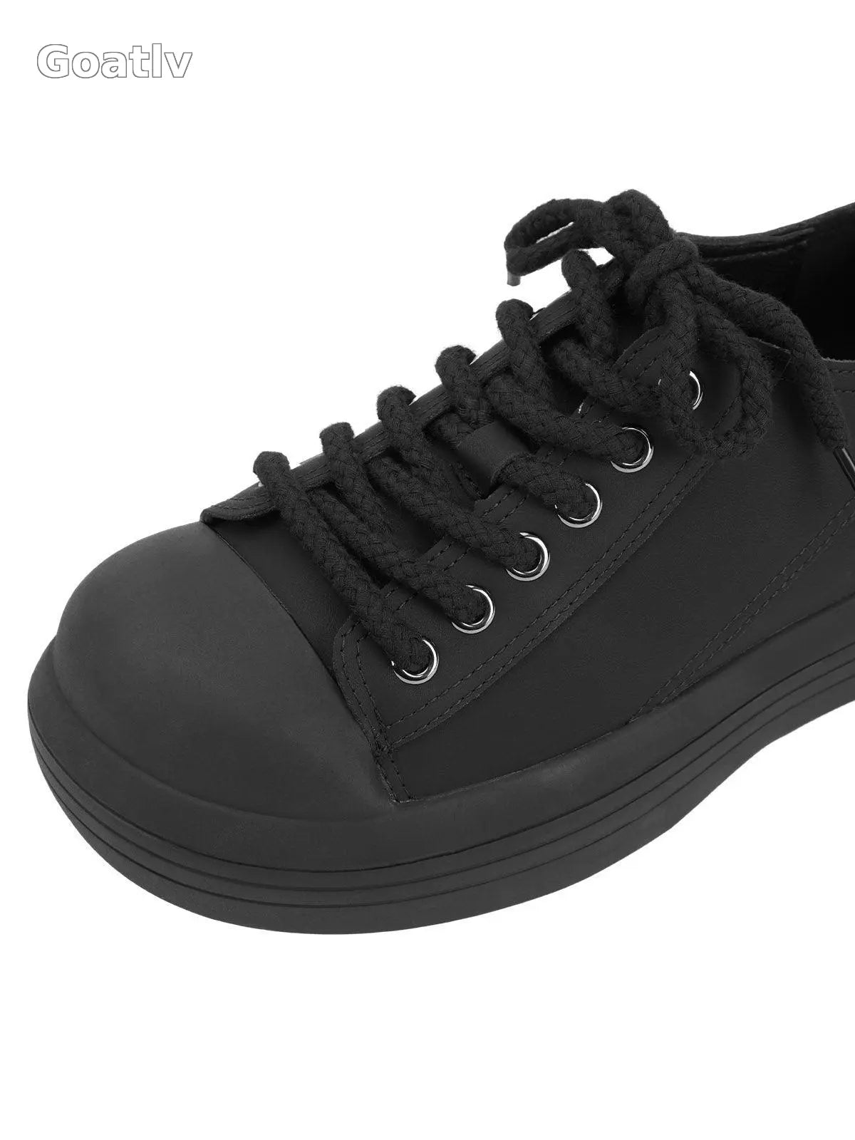 Sneakerhub Retro Round Toe Casual Shoes - Goatlv
