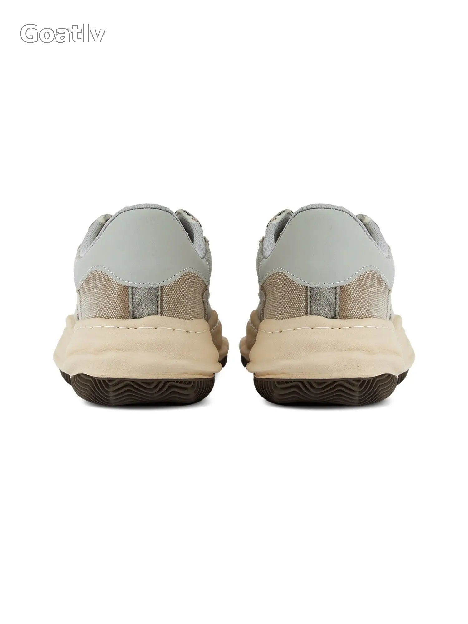 Sneakerhub Retro Shell Head Original Sole Washed Sneakers - Goatlv