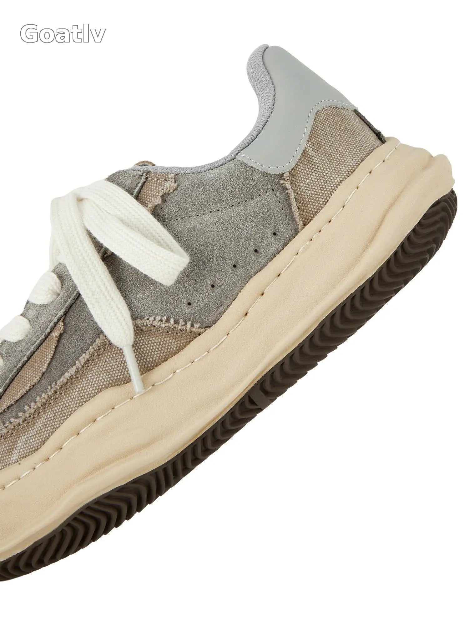 Sneakerhub Retro Shell Head Original Sole Washed Sneakers - Goatlv