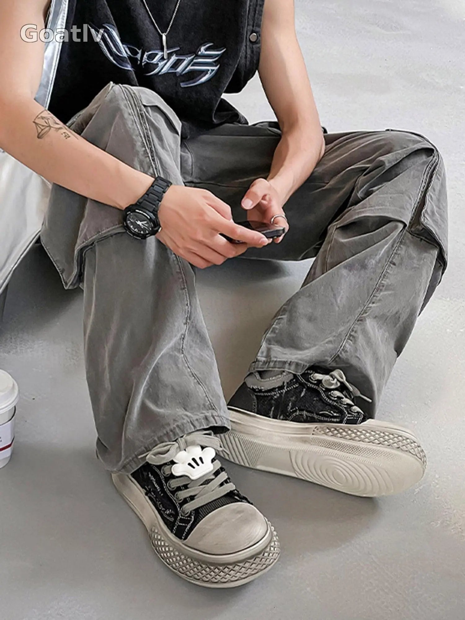 Sneakerhub Retro Ugly Cute Street Rap Sneakers - 2113 - Goatlv