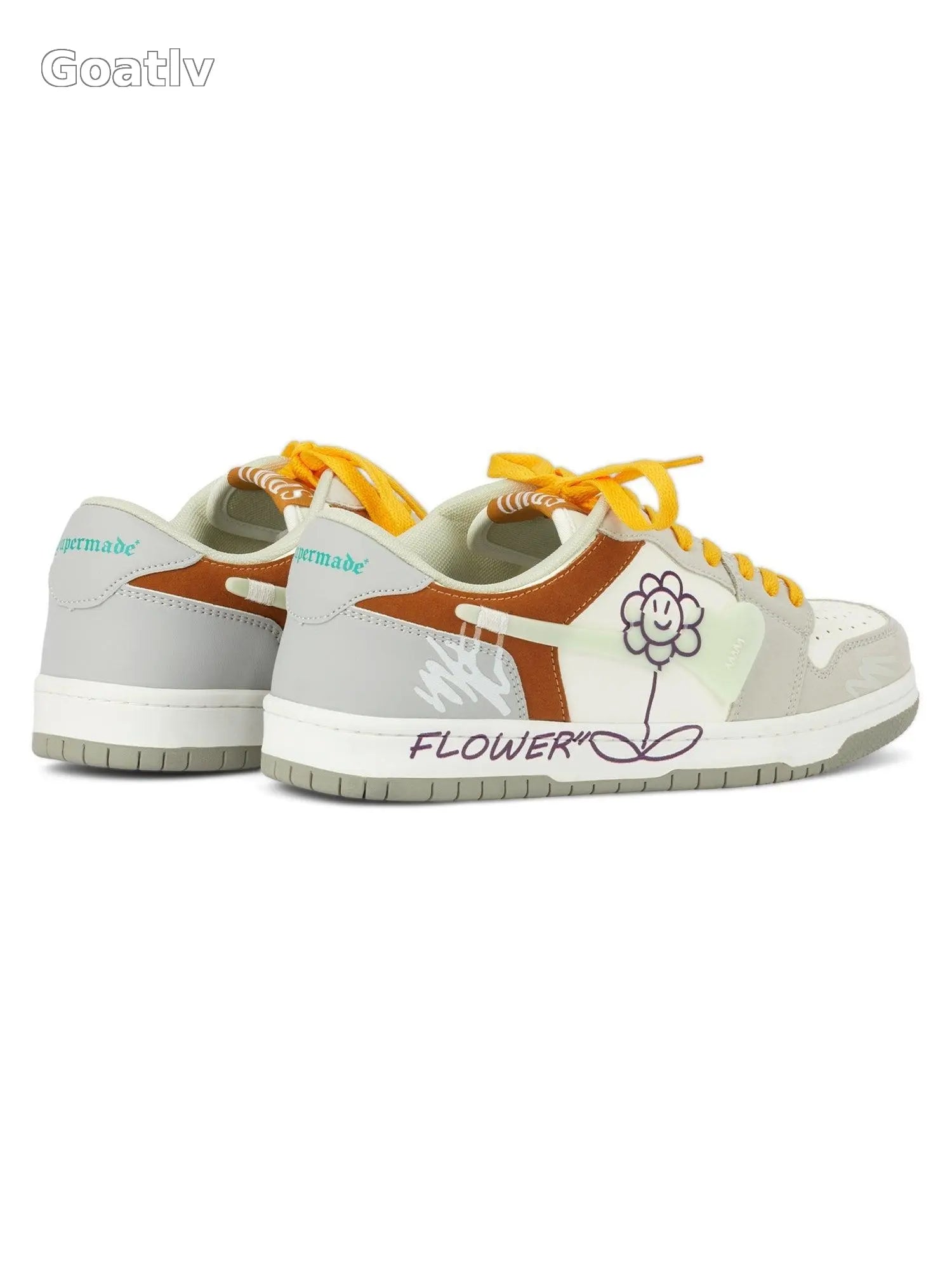Sunflower Hip-Hop Skate Shoes - Goatlv