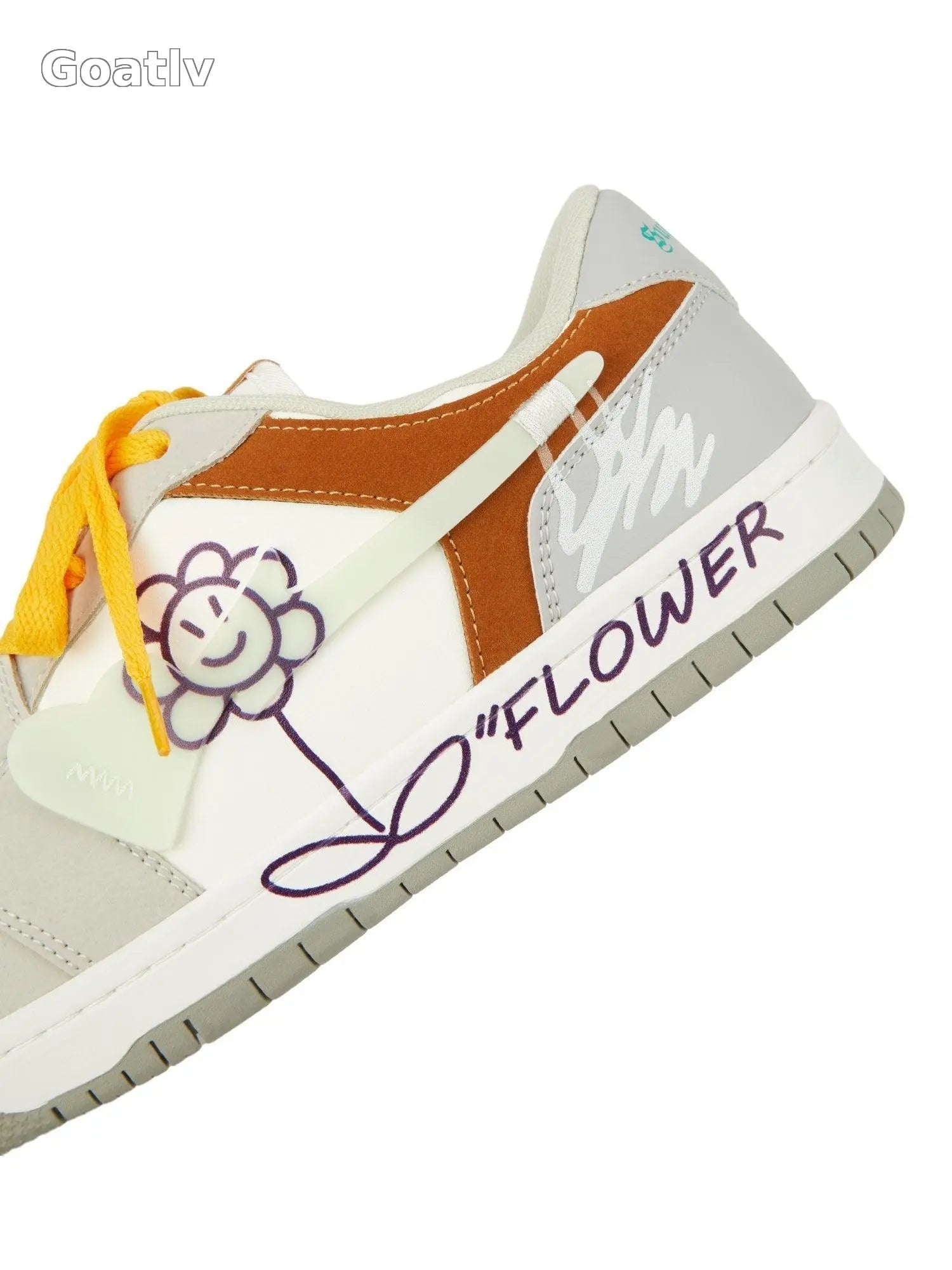 Sunflower Hip-Hop Skate Shoes - Goatlv