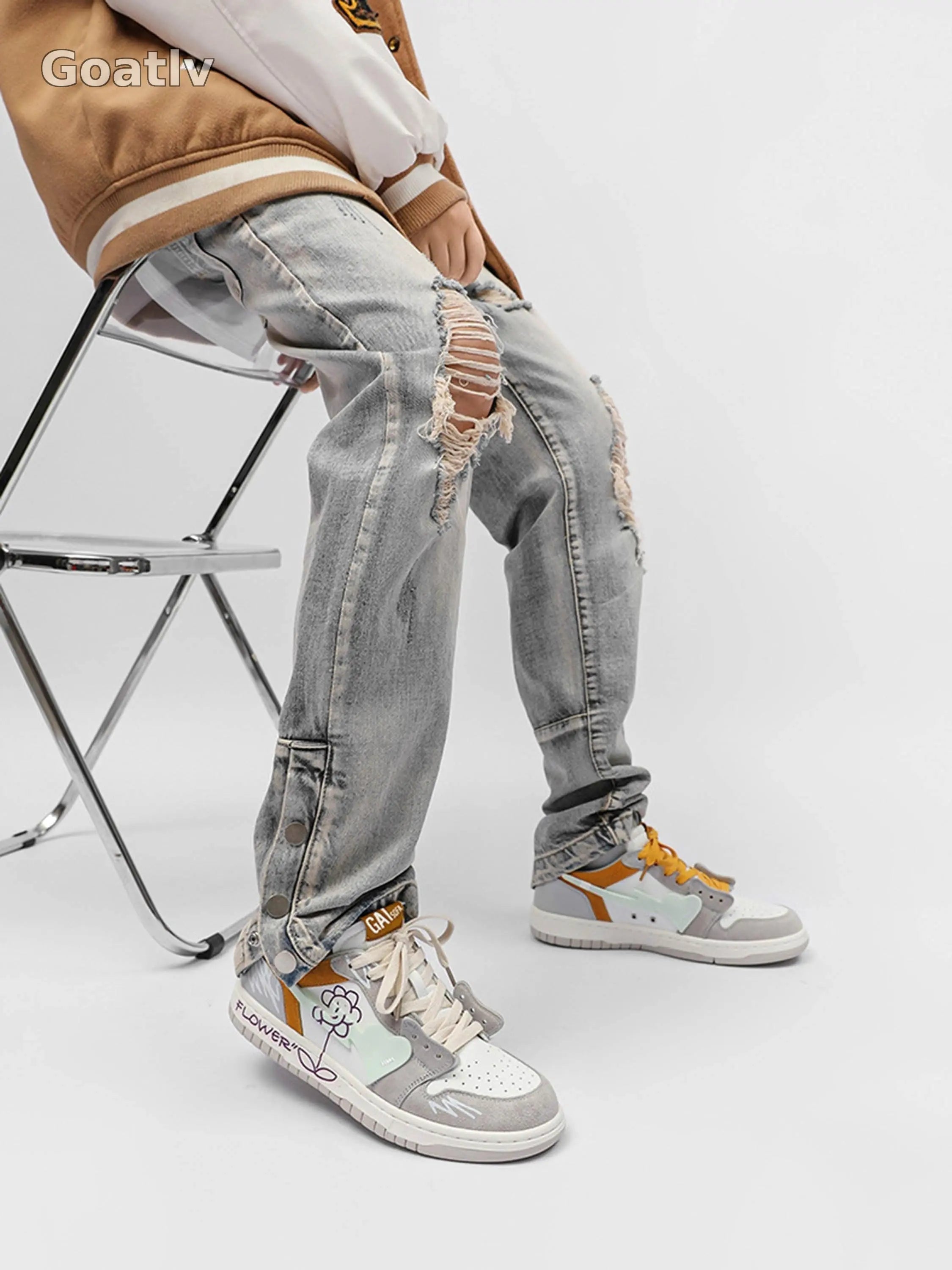 Sunflower Hip-Hop Skate Shoes - Goatlv