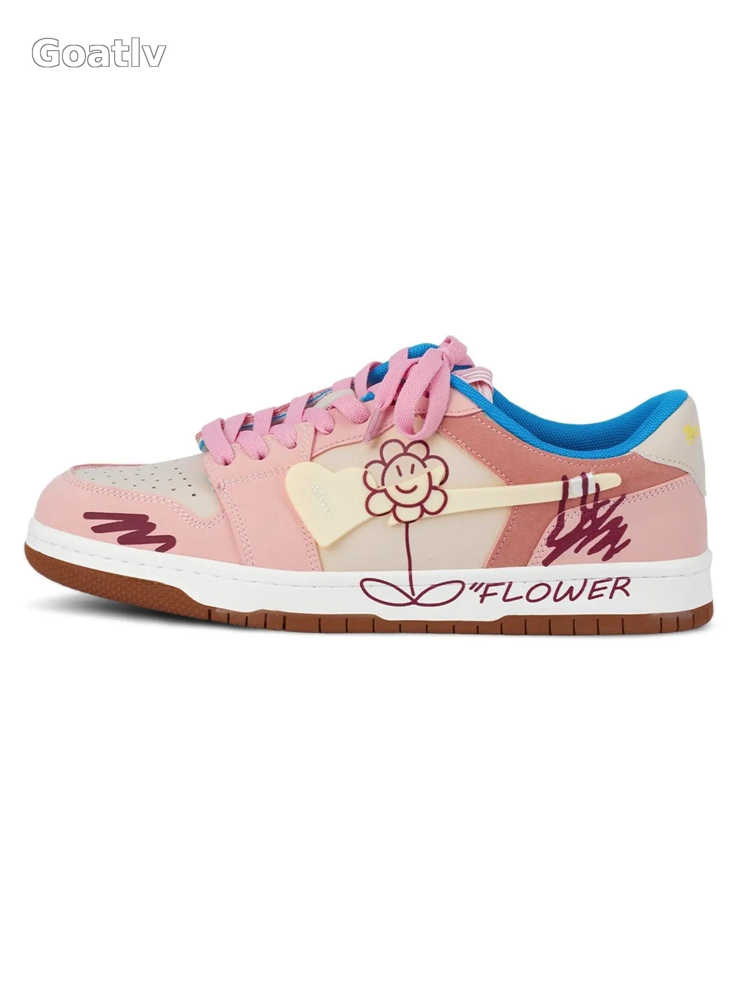 Sunflower Hip-Hop Skate Shoes - Goatlv