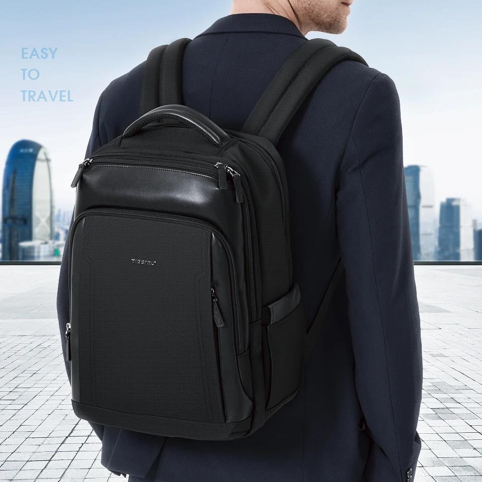 Durable Business Laptop Backpack with Double-Layer Zipper Trendha