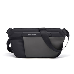 Men's Fashionable Casual Leather Crossbody Satchel Bag Trendha