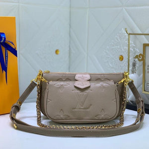 1984 - Multi Pochette Shoulder Bag Rosy brown - GoatLV