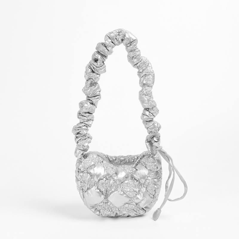 Fashion Silver Crossbody Shoulder Bag Trendha