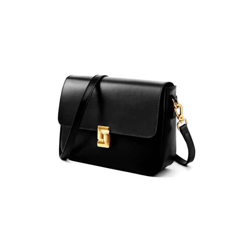Luxury Genuine Leather Crossbody Small Square Handbag Trendha