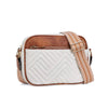 Quilted Embroidered Grid Shoulder Bag Trendha