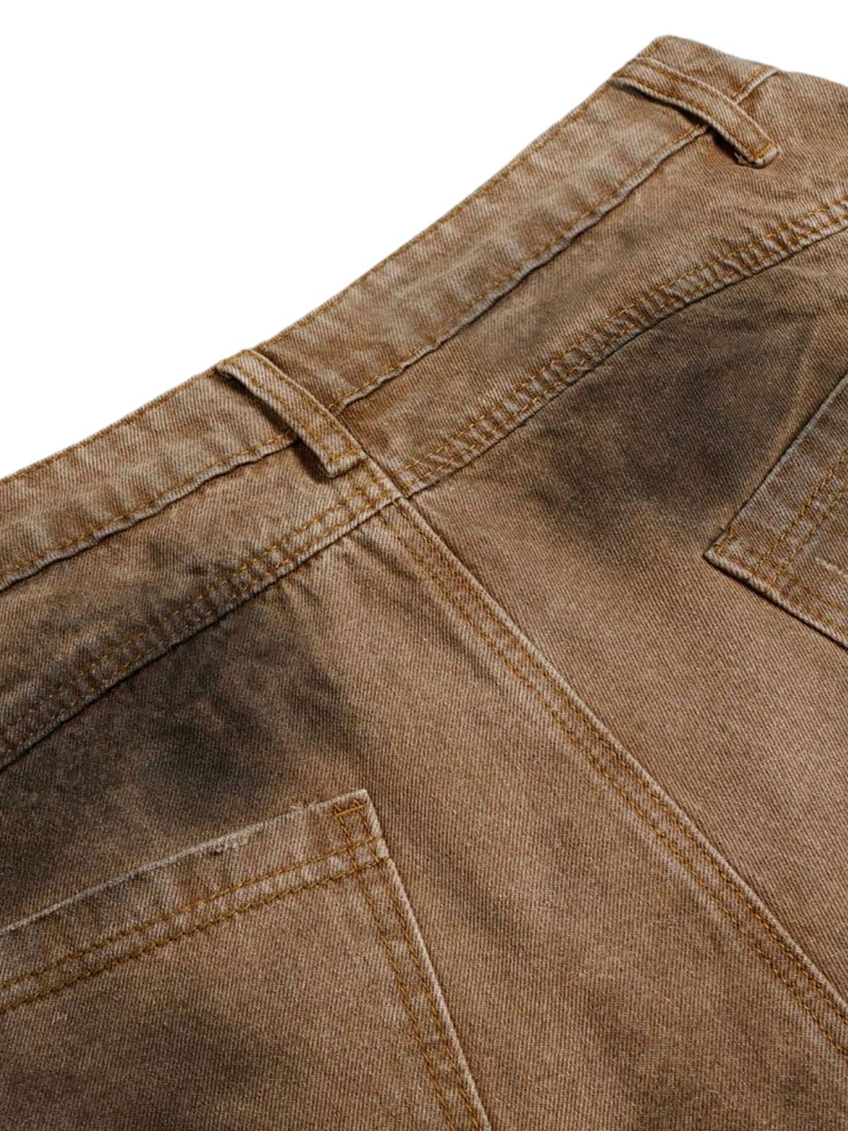 Street Ripped Dirty Dye Jeans - Goatlv