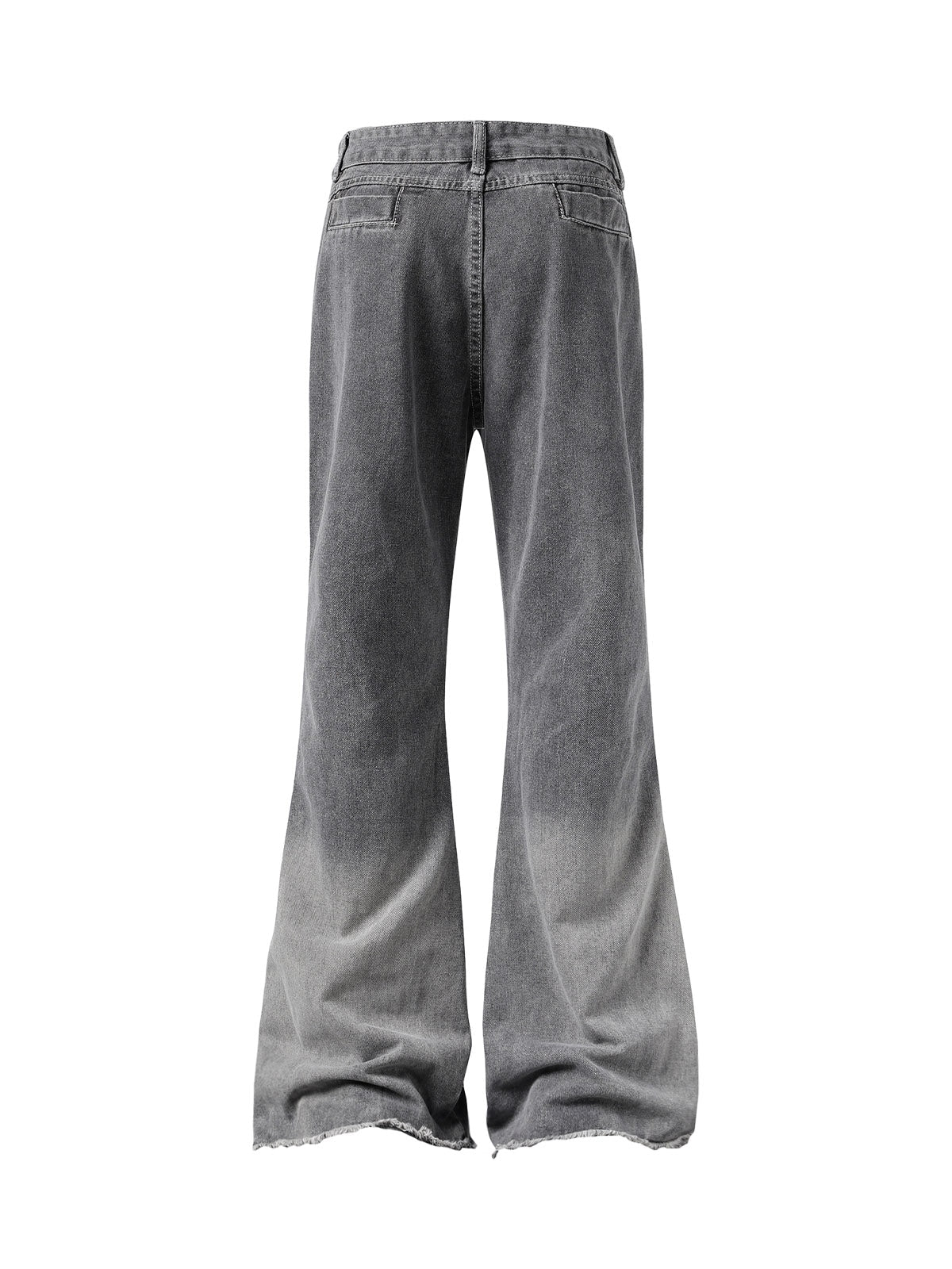 Washed Gradient Flared Jeans - Goatlv