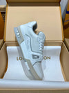 LUV White Trainer Sneakers-77 Designer Sneakers