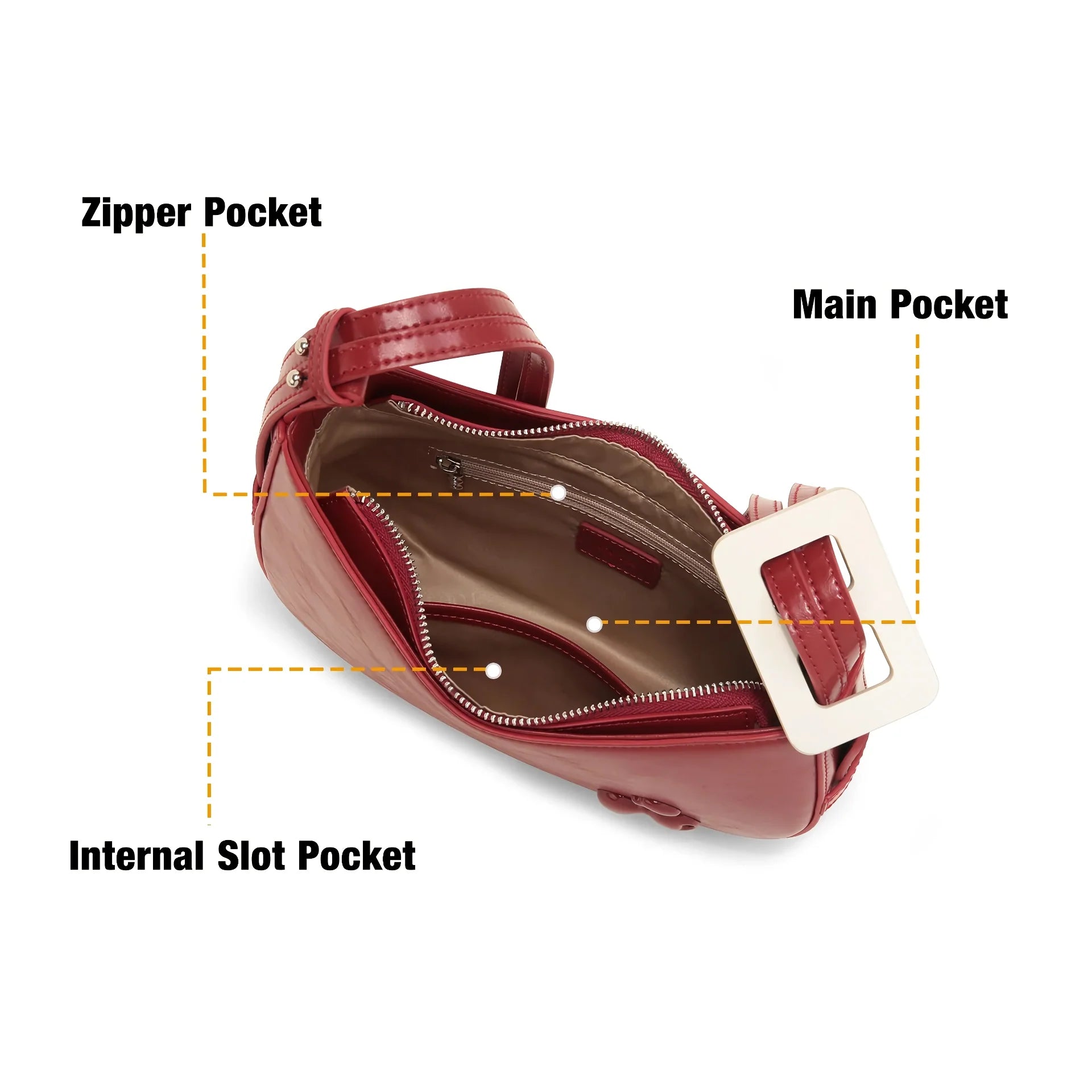 Elegant Women's Handbag for Makeup and Cosmetics Storage Trendha
