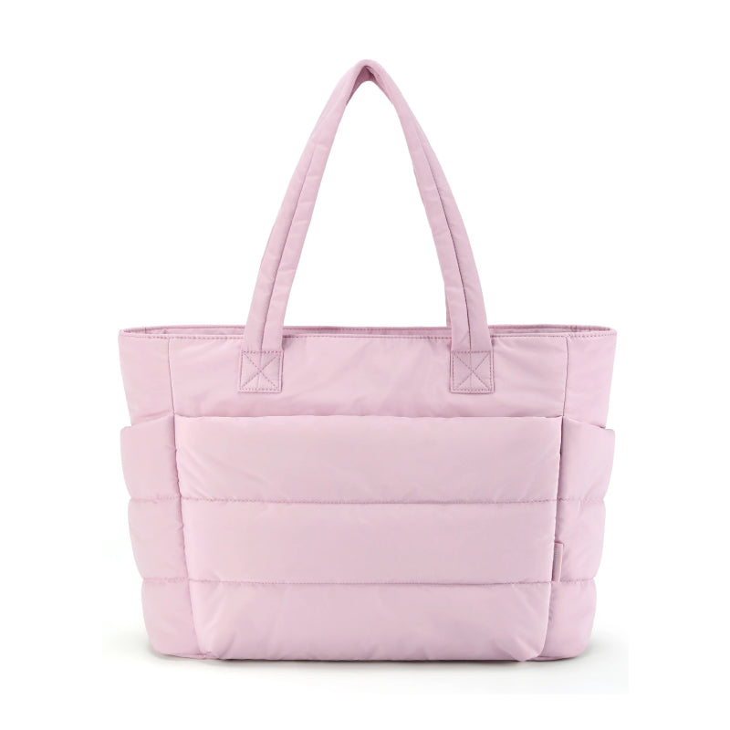 Big Square Quilted Tote Bag Trendha