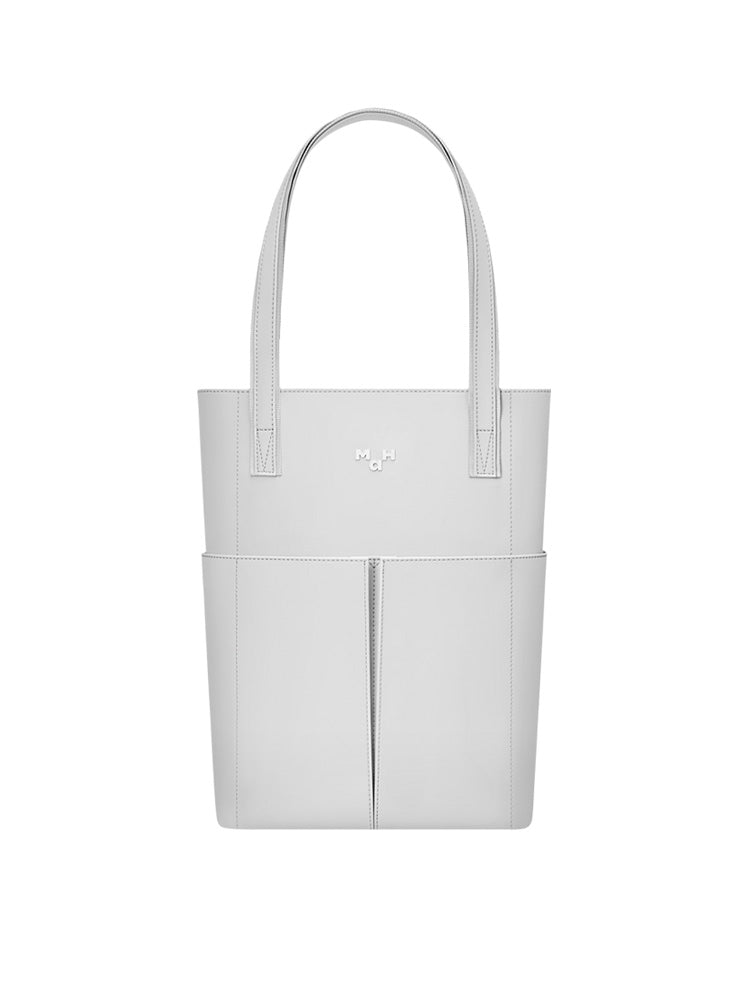 Simple Casual PU Leather Shoulder Bag - Portable Commuter Tote for Everyday Use Trendha