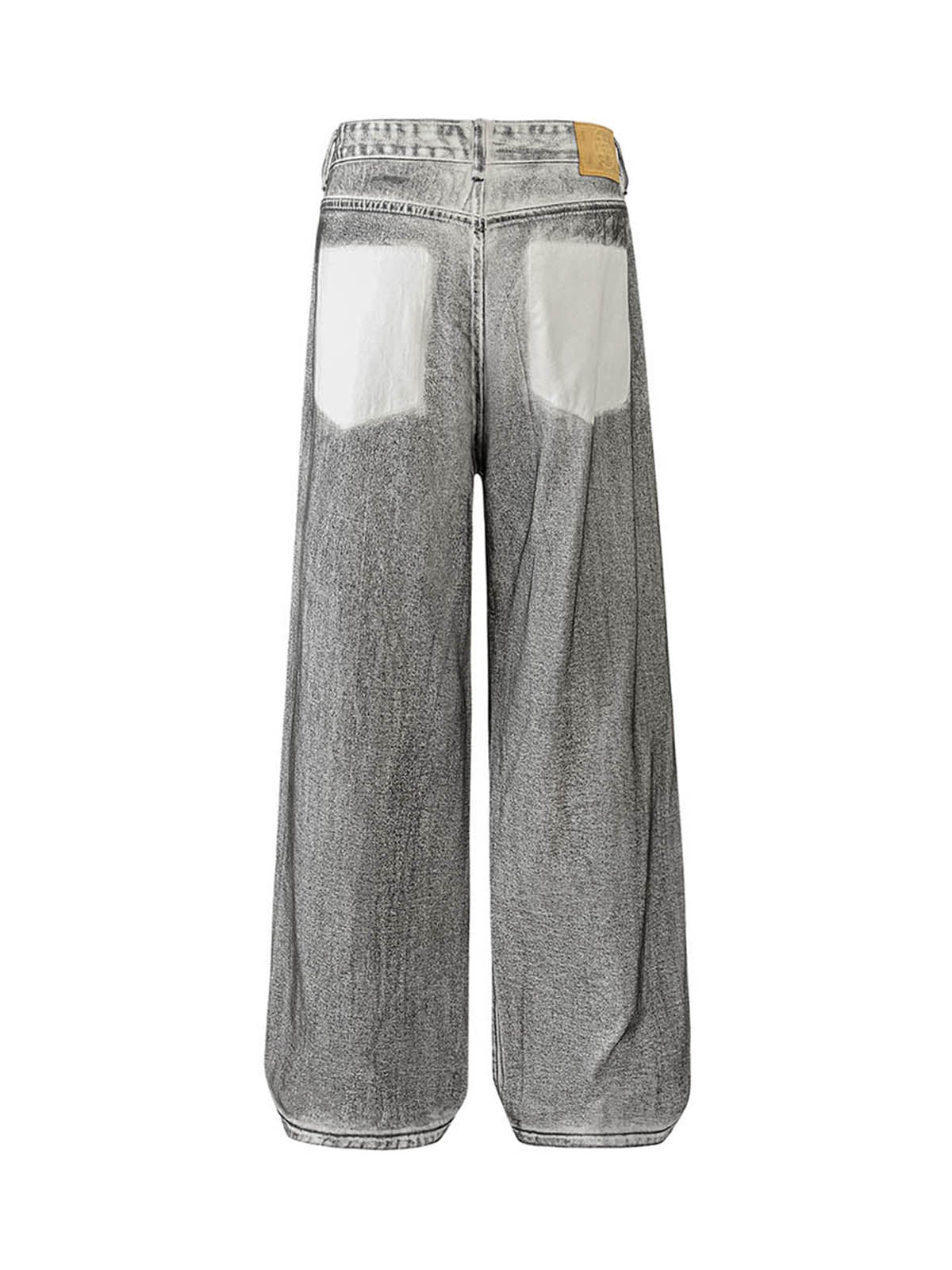Goatlv Washed Ripped Baggy Jeans - Goatlv