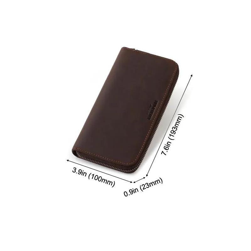 Genuine Leather RFID Blocking Men's Wallet Trendha