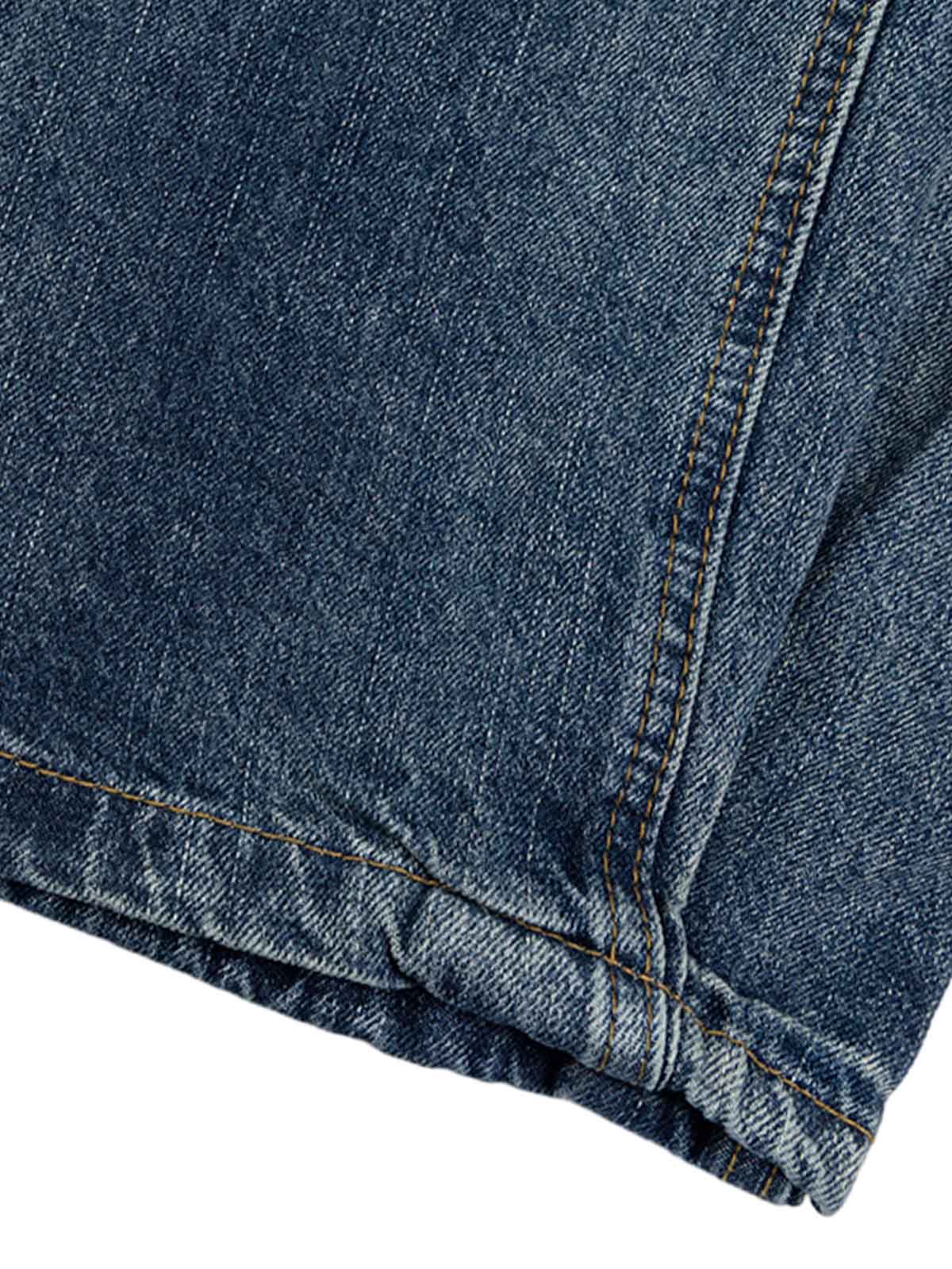Cleanfit Washed Barrel Jeans - Goatlv