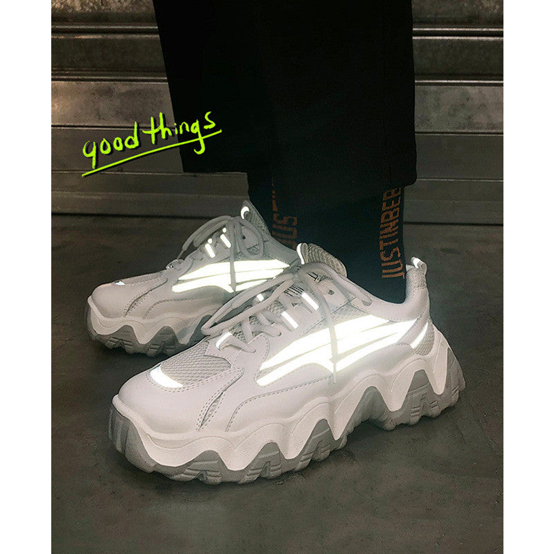 All-match Men's Thick-soled Sports Wave Bottom Old Shoes Nyzzle