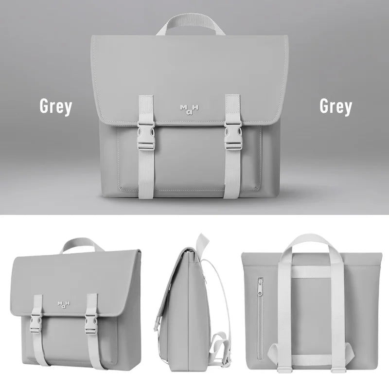 PU Leather Solid Color Lightweight Backpack for Women Trendha