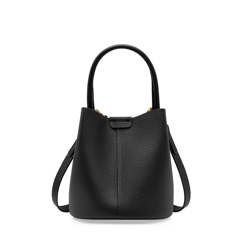 Leather Bucket Bag for Women Trendha