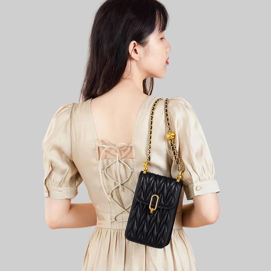 Luxury Women's Leather Crossbody & Shoulder Bag – Casual Fashion Purse Trendha
