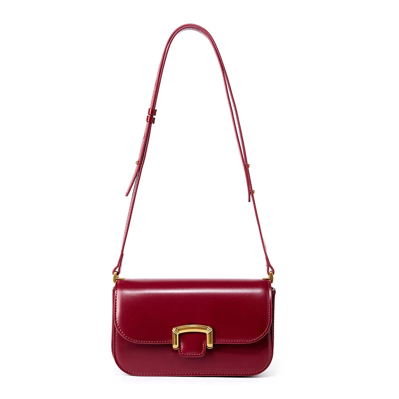 Trendy Genuine Leather Small Crossbody Shoulder Bag Trendha