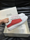 ALMC White and Red Sneakers-003 Designer Sneakers