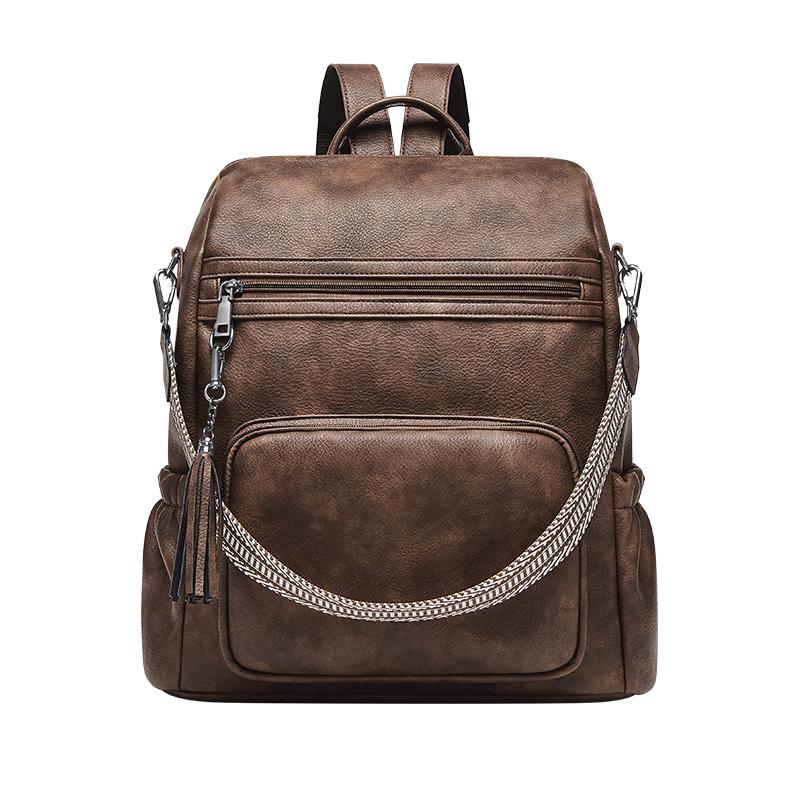 Retro Fashion Women's Casual Laptop Backpack Trendha