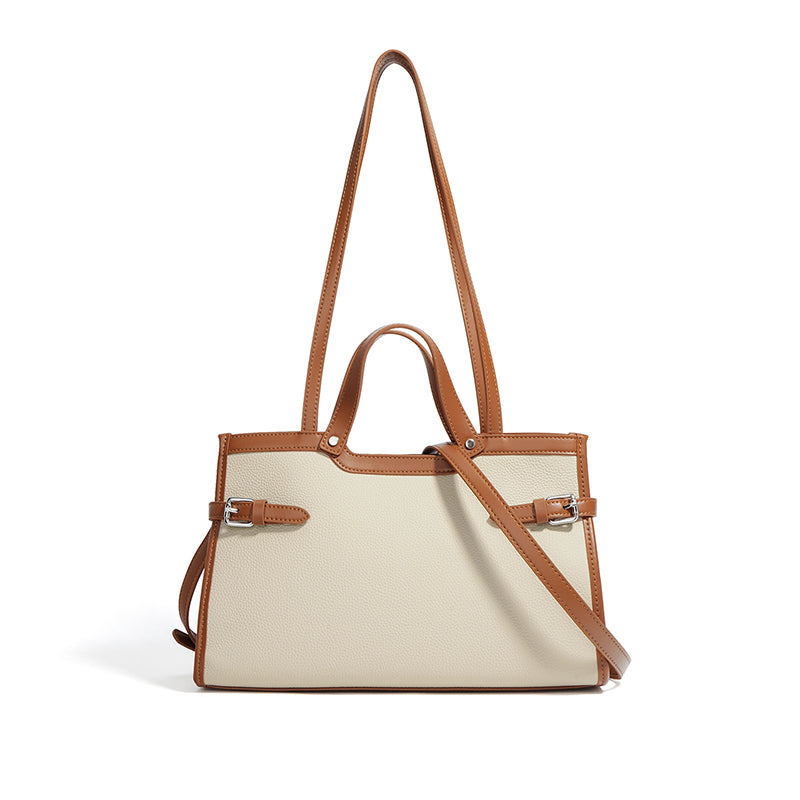 Vintage Cowhide Leather Tote Trendha