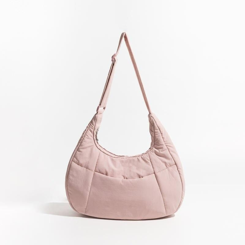 Chic Half Moon Puffer Shoulder Bag Trendha