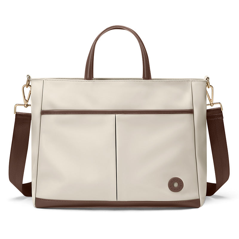 Stylish Women's Lightweight Nylon Shoulder Tote Nyzzle