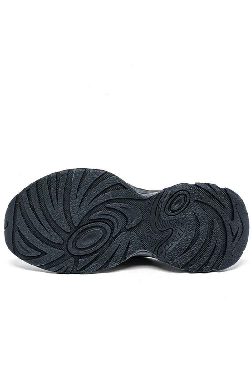 Chunky Running Sneakers Triple Black