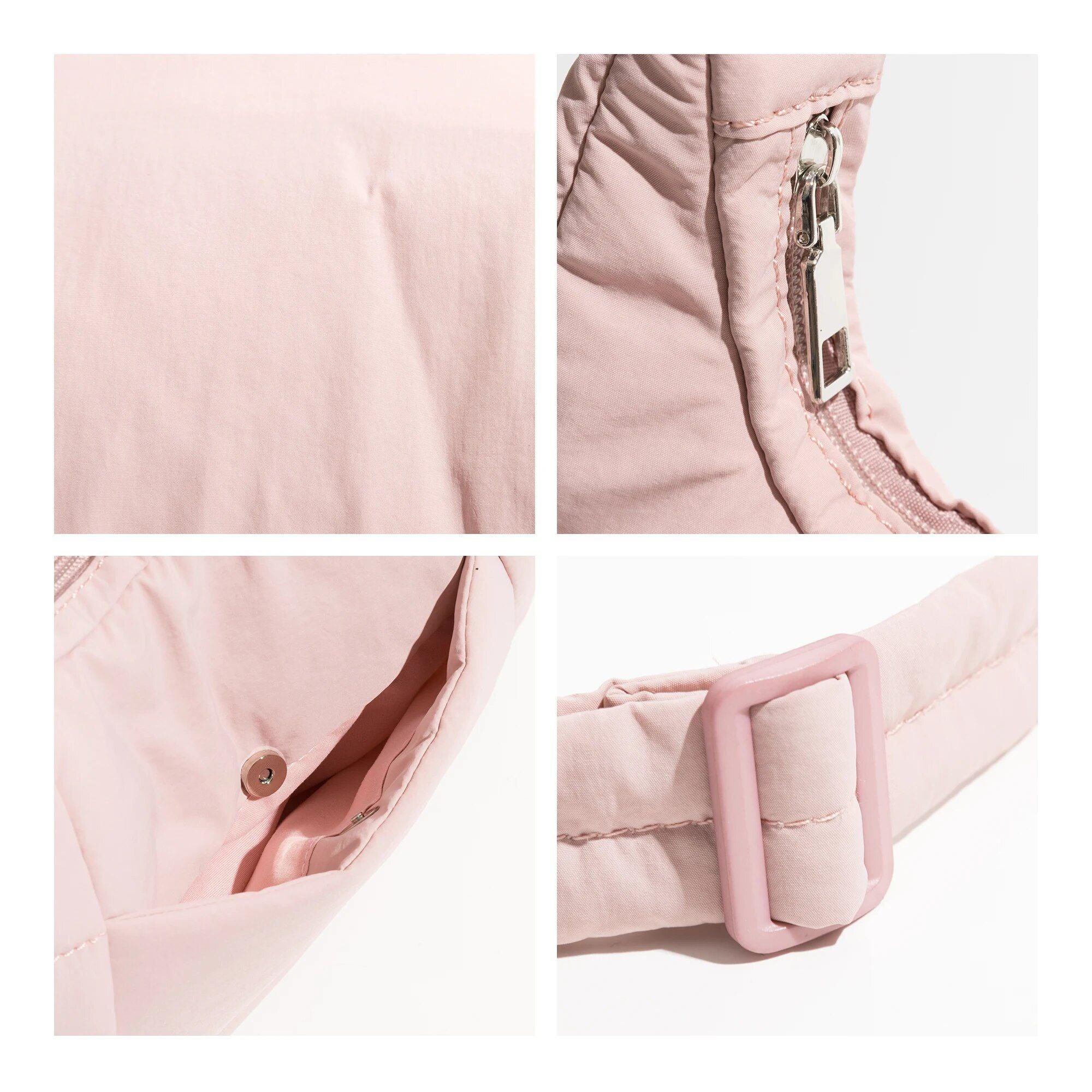 Chic Half Moon Puffer Shoulder Bag Trendha