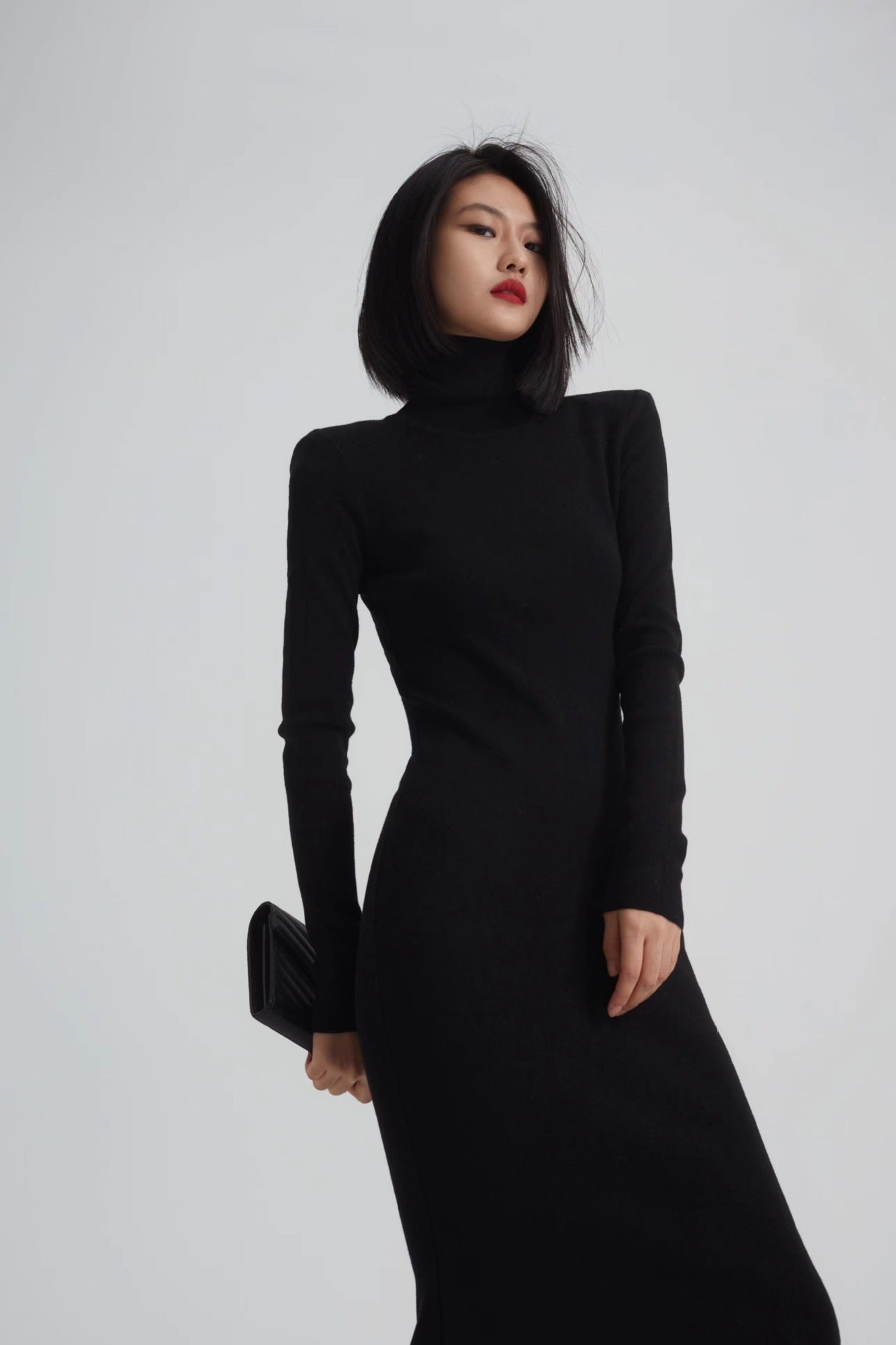 Autumn And Winter Fishtail Skirt Wool Knitted Slim Fit Slimming Waist Sheath Nyzzle