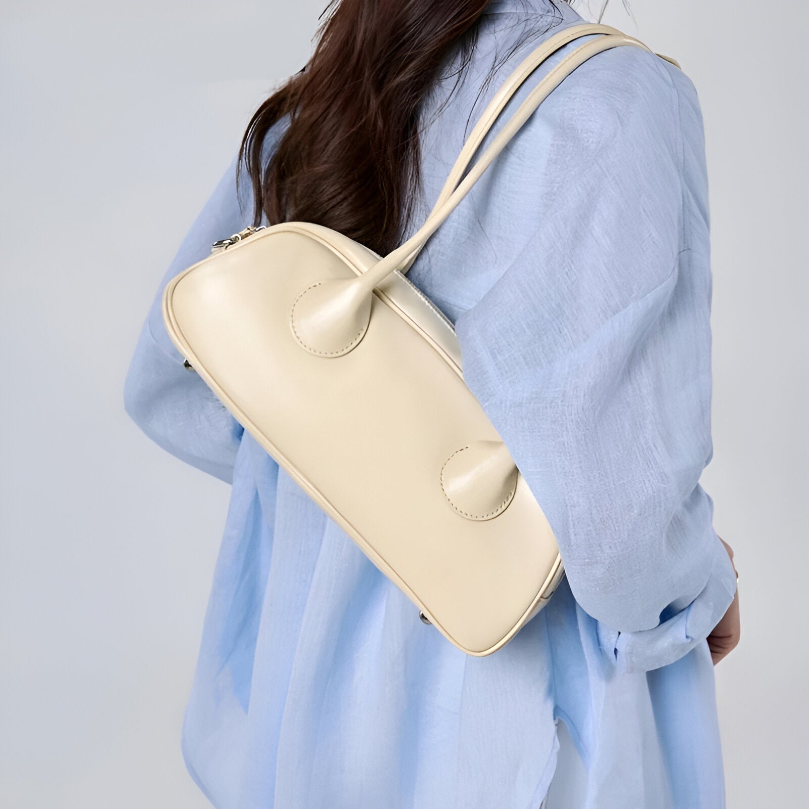 Vintage Genuine Leather Shoulder Bag for Women - High Quality Korean Style Trendha
