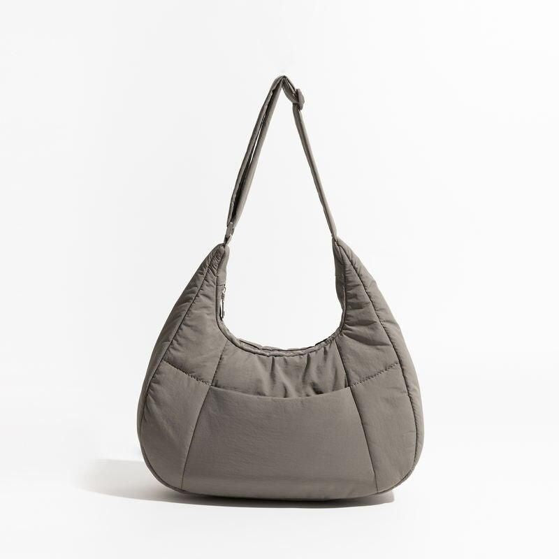 Chic Half Moon Puffer Shoulder Bag Trendha
