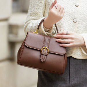 Genuine Leather Shoulder Messenger Bag Trendha
