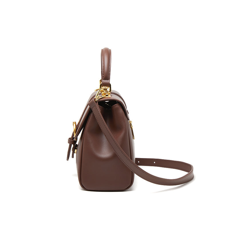 Genuine Leather Shoulder Messenger Bag Trendha