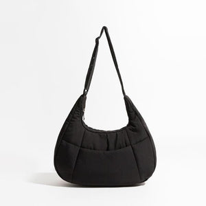 Chic Half Moon Puffer Shoulder Bag Trendha