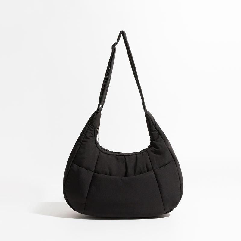 Chic Half Moon Puffer Shoulder Bag Trendha