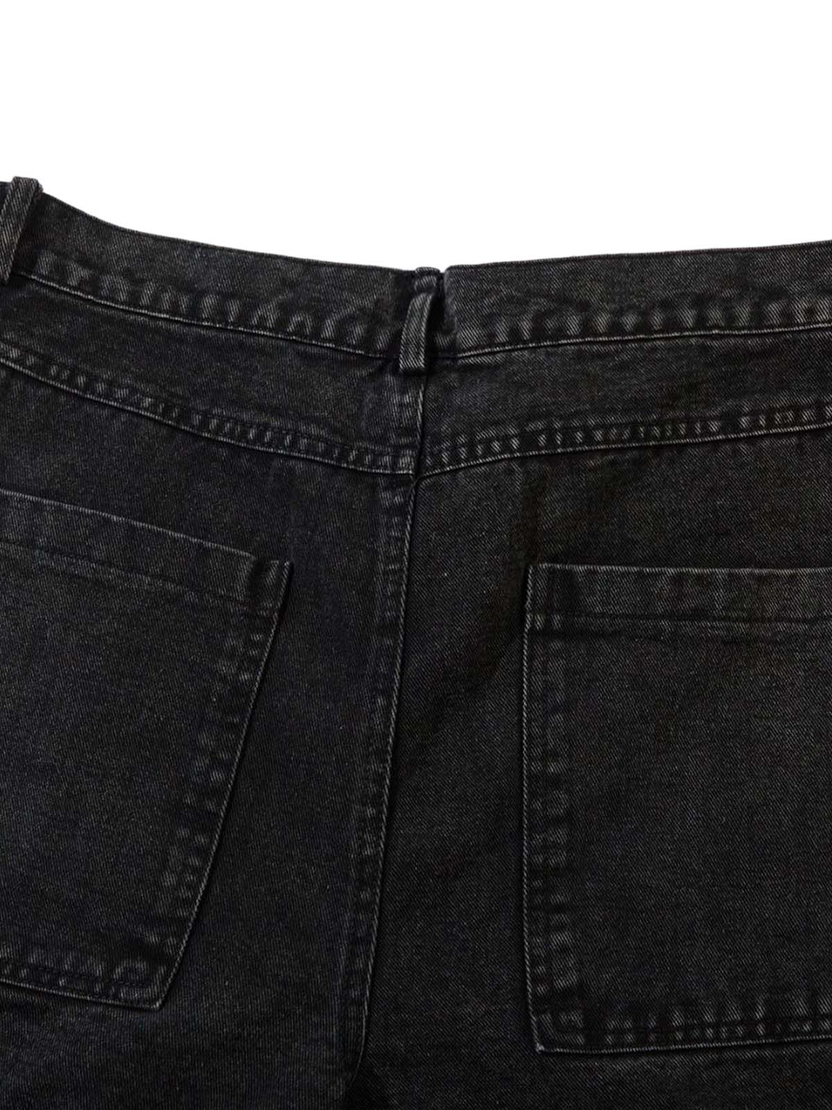 Grommet Design Multi-Pocket Cargo Jeans - Goatlv