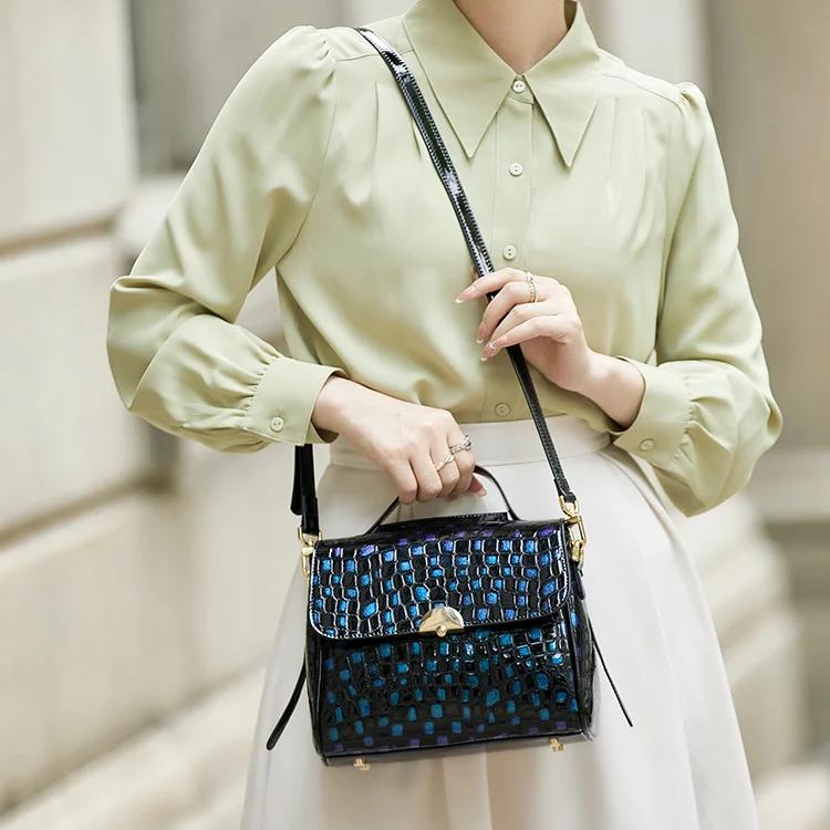 Handmade Genuine Leather Women’s Handbag Trendha