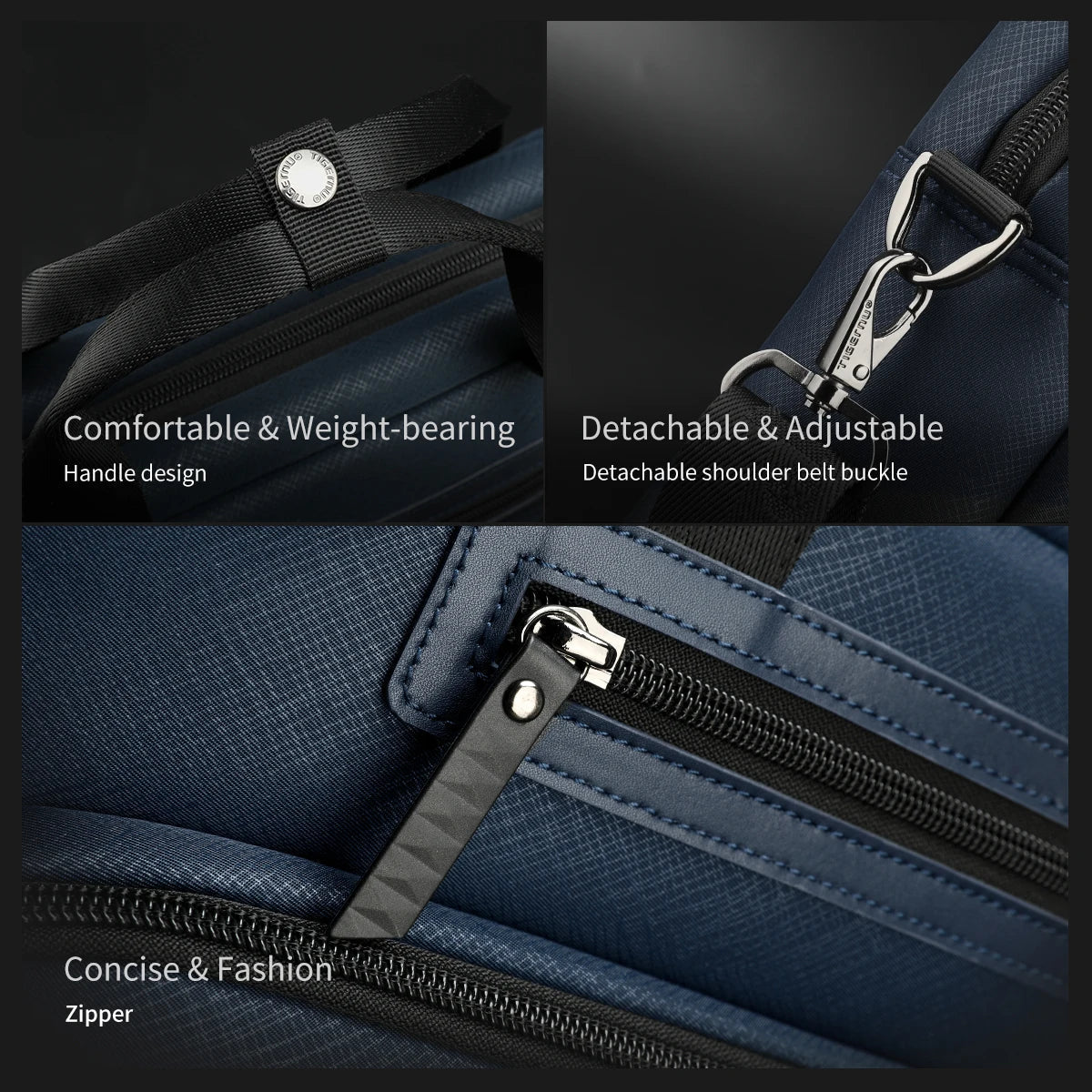 Waterproof 14.1" Laptop Briefcase for Men Trendha