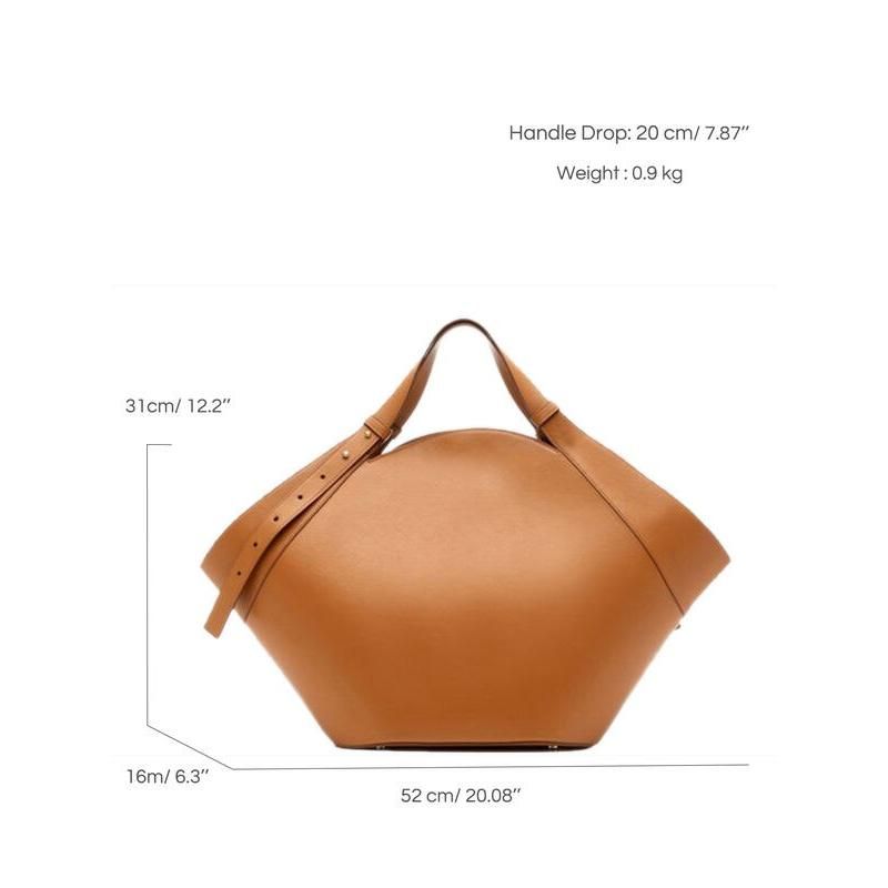 Vegan Leather Oversized Tote Bag Trendha