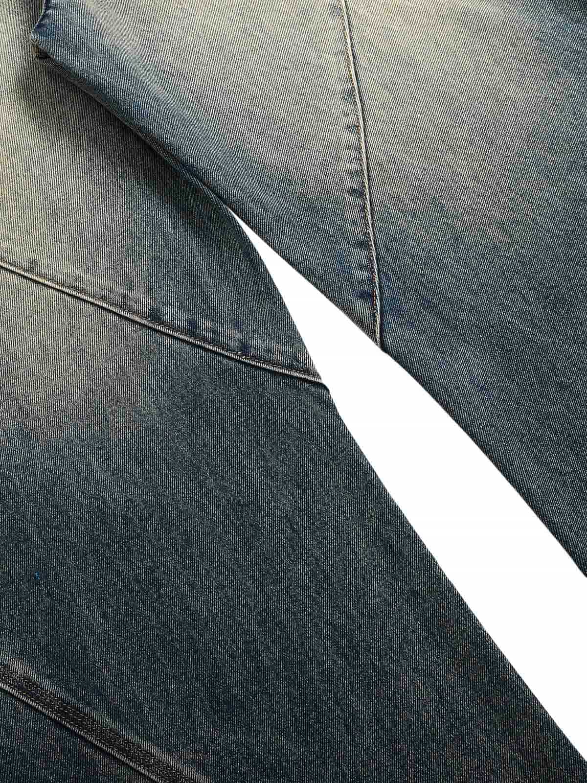 Deconstructed Ankle Loop Straight Jeans - Goatlv