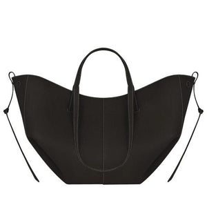 Elegant Large Leather Shoulder Bag Trendha