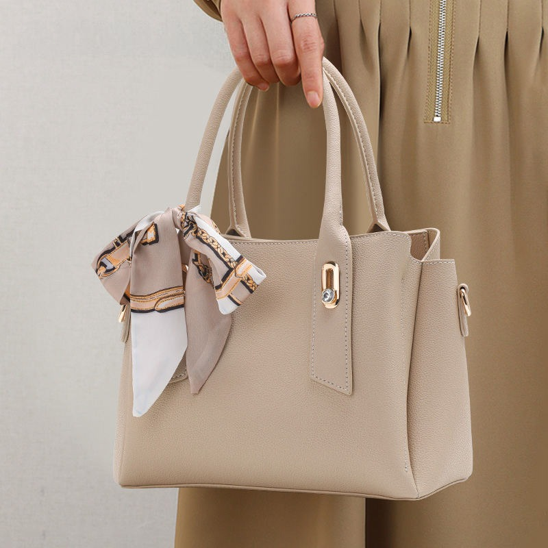 Genuine Leather Top Handle High-Capacity Fashion Handbag Trendha